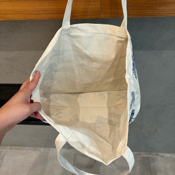 NEW Sézane Canvas Shoulder Bag - Picture 4 of 10